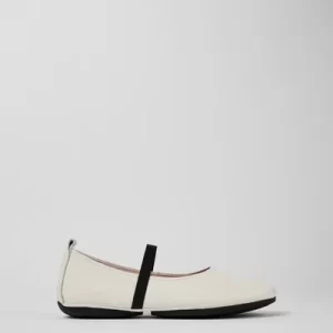 Right White Ballerinas for Women - Autumn / Winter collection