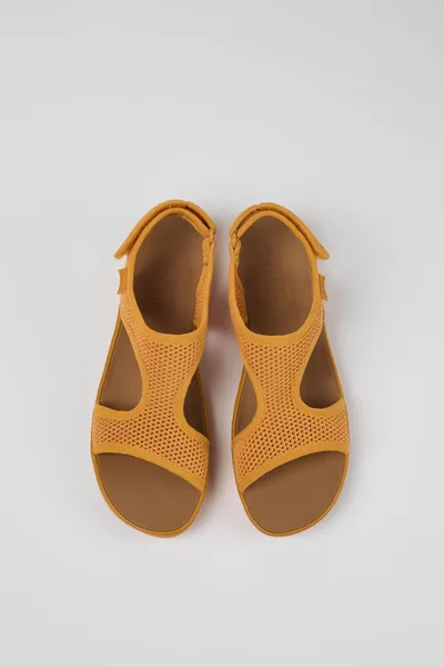 Right Orange Sandals for Women - Autumn / Winter collection - Image 3