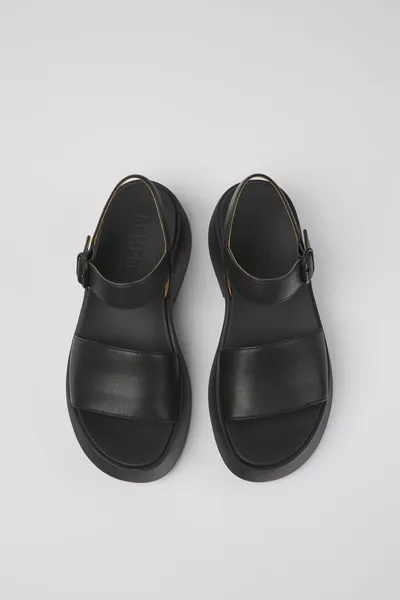 Black Sandals for Women - Autumn / Winter collection - Image 3