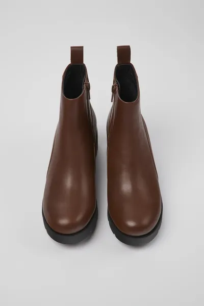 Wanda Brown Ankle Boots for Women - Autumn / Winter collection - Image 3