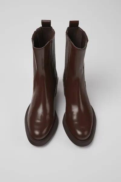 Bonnie Burgundy Boots for Women - Autumn / Winter collection - Image 3