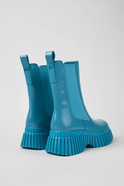 Blue Ankle Boots for Women - Autumn / Winter collection - Image 2