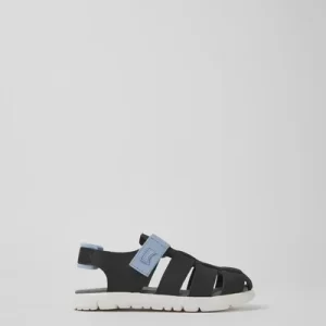 oruga Black Sandals for Kids - Autumn / Winter collection