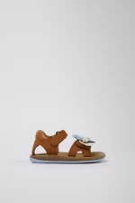 Twins Brown Sandals for Kids - Autumn / Winter collection