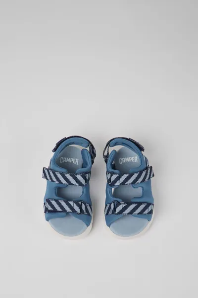 oruga Blue Sandals for Kids - Autumn / Winter collection - Image 3