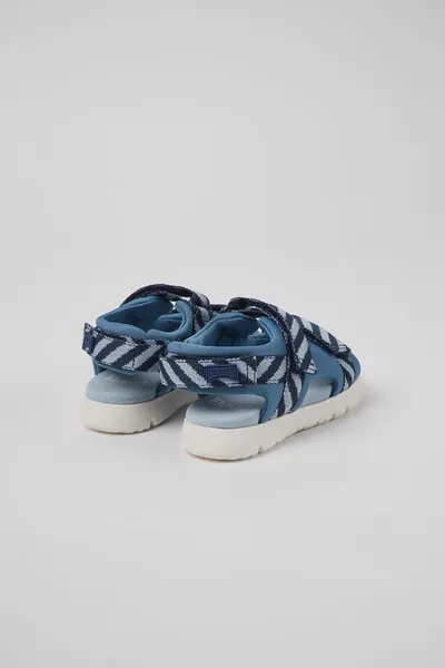 oruga Blue Sandals for Kids - Autumn / Winter collection - Image 2